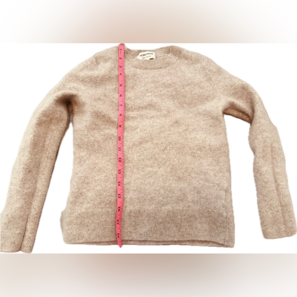 100% Cashmere Sweater Beige